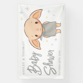 Simple Harry Potter - Dobby Baby Shower 横断幕 (縦)