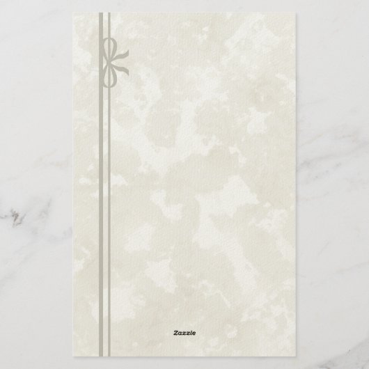 Simple Heart Wedding Thank You Card – Customizable 便箋 (裏面)