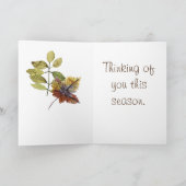 Simple Hello Card for Friend カード (内部)