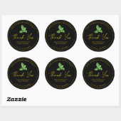 Simple Homemade Mint Extract Thank You Label ラウンドシール (シート)