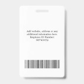 Simple Honey Farm Business   バッジ (裏面)