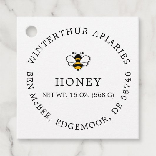 Simple Honey Farm Business フェイバータグ (正面)