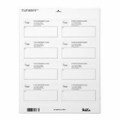 Simple Honey Farm Business   ラベル (フルシート)