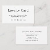 Simple Honey Farm Business   ロイヤリティカード (正面/裏面)