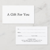 Simple Honey Farm Business   割引カード (正面/裏面)