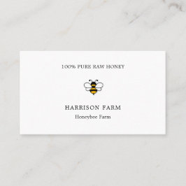 Simple Honey Farm Business 名刺
