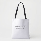  Simple inspirational motivational typography   トートバッグ (正面)