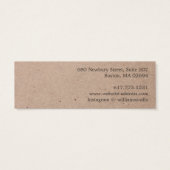 Simple Kraft Paper Stud Earring Display Card (裏面)