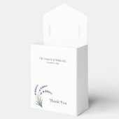 Simple Lavender Wedding フェイバーボックス (オープン)