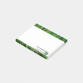 Simple Lawn Care Service Marketing Logo Text ポストイット (アングル)