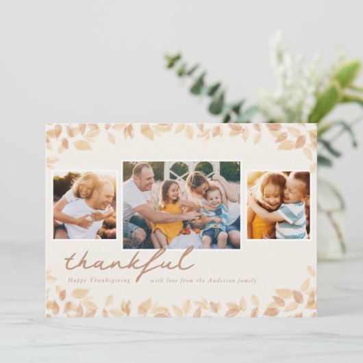 Simple leaves カード (スタンド正面)