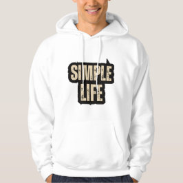Simple life  パーカ