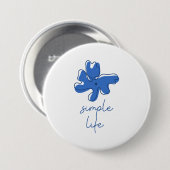 Simple Life Minimalism Button 缶バッジ (正面&裏面)