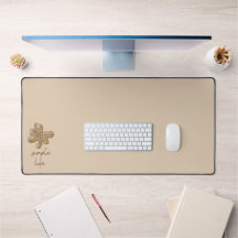 Simple Life Minimalism Desk Mat