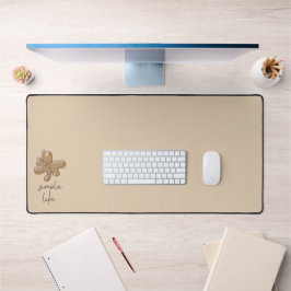 Simple Life Minimalism Desk Mat デスクマット