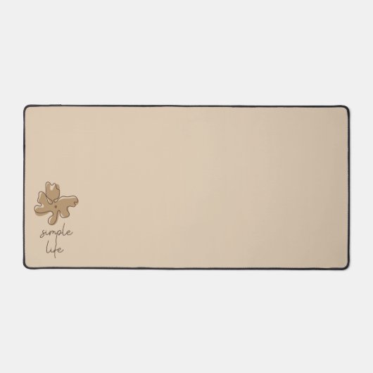 Simple Life Minimalism Desk Mat デスクマット (正面)