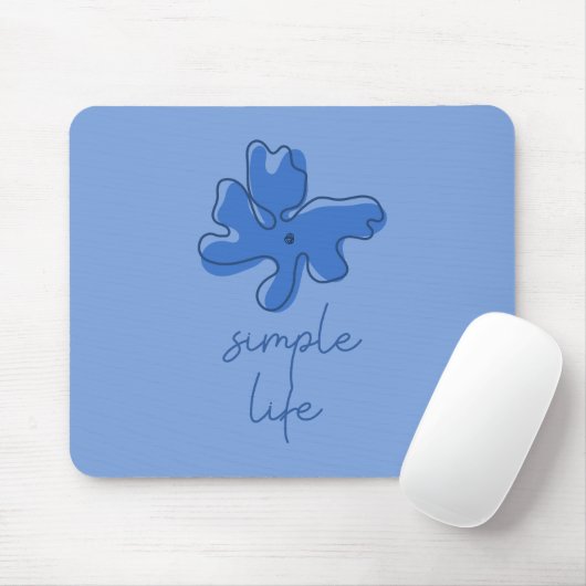 Simple Life Minimalism Mousepad マウスパッド (マウス)