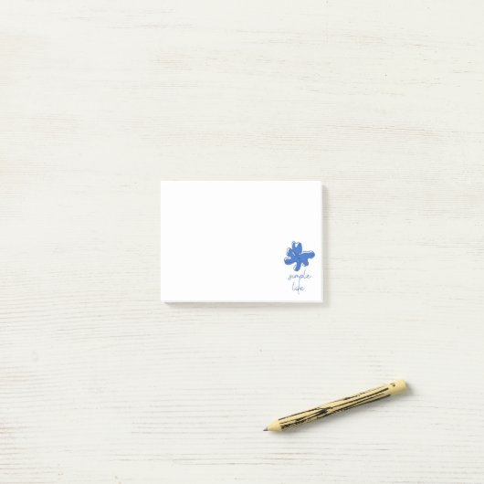 Simple Life Minimalism Post-It Notes ポストイット (デスク上)