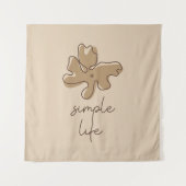 Simple Life Minimalism Tapestry タペストリー (正面)