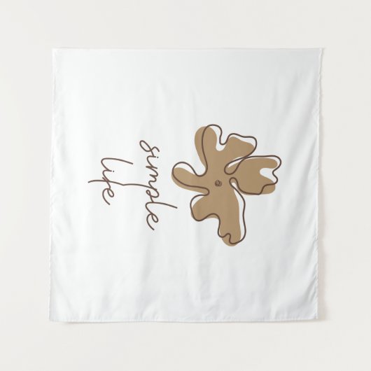 Simple Life Minimalism Tapestry タペストリー (正面(横))