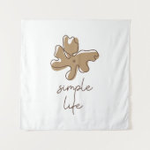 Simple Life Minimalism Tapestry タペストリー (正面)