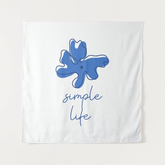 Simple Life Minimalism Tapestry タペストリー (正面)