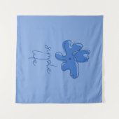 Simple Life Minimalism Tapestry タペストリー (正面(横))