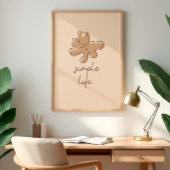 Simple Life Minimalism Wall Art ポスター