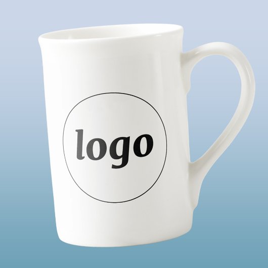 Simple Logo Branding Business Promotional ボーンチャイナマグカップ