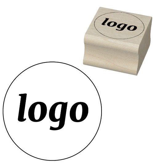Simple Logo Branding Business Promotional ラバースタンプ