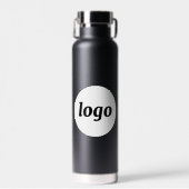 Simple Logo Business Branding Promotional ウォーターボトル (正面)