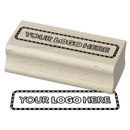 Simple Logo Business Branding Rubber Stamp ラバースタンプ