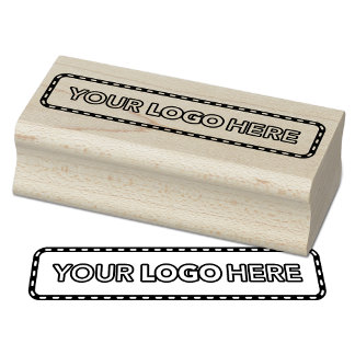 Simple Logo Business Branding Rubber Stamp ラバースタンプ