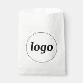 Simple Logo Business Promotional Branding フェイバーバッグ (正面)