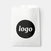 Simple Logo Business Promotional Branding フェイバーバッグ (正面)