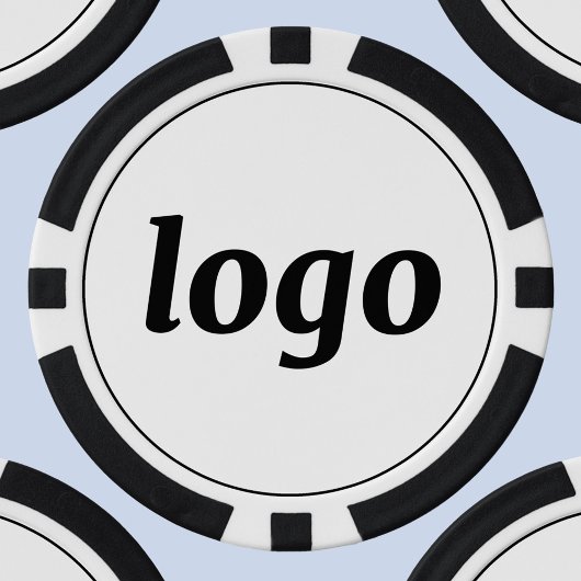 Simple Logo Business Promotional Branding ポーカーチップ