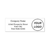 Simple Logo Company 返信用住所自動捺印スタンプ セルフインキングスタンプ (デザイン)