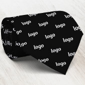 Simple Logo Pattern Business ネクタイ