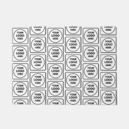 Simple Logo Pattern Business doormat ドアマット