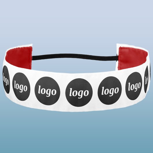 Simple Logo Pattern Business Promotional アスレチックヘッドバンド