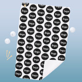 Simple Logo Pattern Business Promotional ゴルフタオル