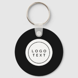 Simple Logo QR Code Business Promotional Keychain キーホルダー