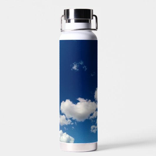 Simple long cloud ウォーターボトル (背面)