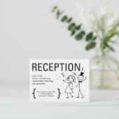 Simple Love結婚披露宴カード エンクロージャーカード (スタンド正面)