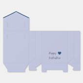 Simple Love Gift Bag | Minimalist Heart Design フェイバーボックス (見開き)