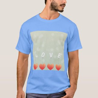 Simple Love Heart Graphic T-Shirt Tシャツ