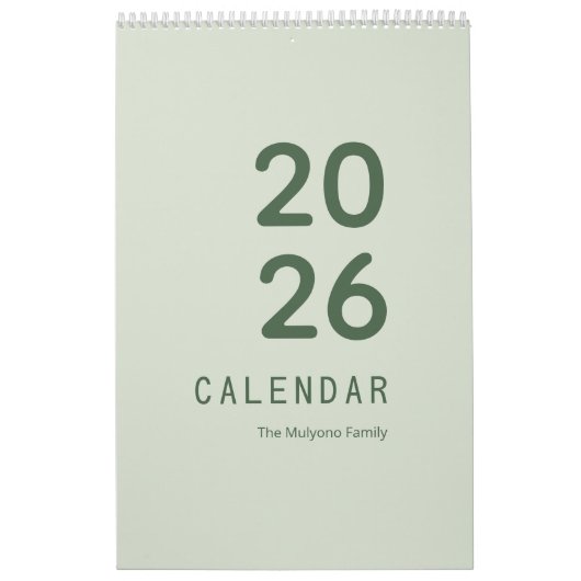 Simple Luxury calendar カレンダー (カバー)