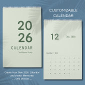 Simple Luxury calendar カレンダー