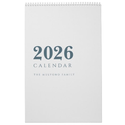 Simple Luxury Design カレンダー (カバー)