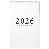 Simple Luxury Design Calendar カレンダー (カバー)